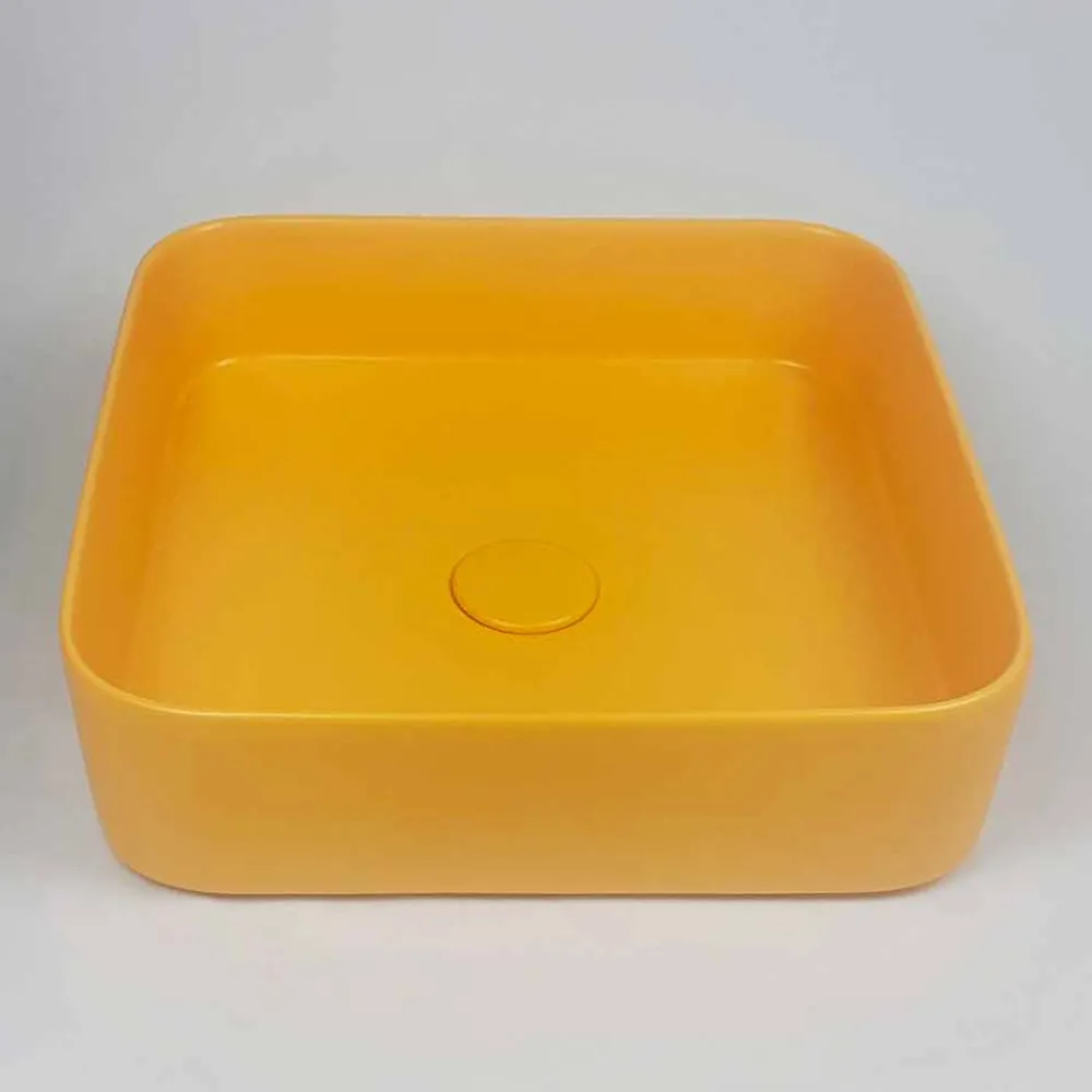 Viadurini Bathroom Keramikwaschbecken-Aufsatzwaschbecken in modernem Design Made in Italy - Dable