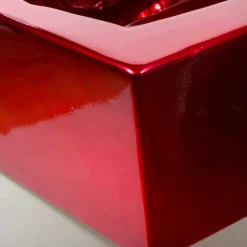 Viadurini Design Farbige Waschbecken|Design Waschbecken Aus Solid Surface-Aufsatzwaschbecken in modernem Design Brill Made in Italy