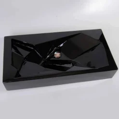 Viadurini Design Farbige Waschbecken|Design Waschbecken Aus Solid Surface-Aufsatzwaschbecken in modernem Design Brill Made in Italy