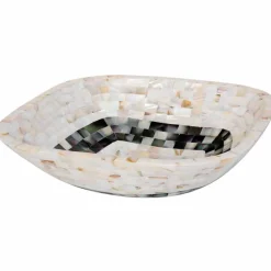 Viadurini Bathroom Farbige Waschbecken-Aufsatzwaschbecken mit Aktenheften aus Muscheln Bea, einziges Stück