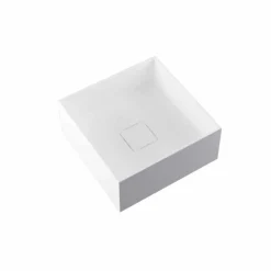 Viadurini Bathroom Design Waschbecken Aus Solid Surface-Aufsatzwaschbecken mit einem modernen Design in Italien hergestellt, Lavis