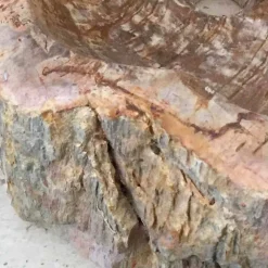 Viadurini Bathroom Steinwaschbecken-Aufsatzwaschbecken Star Mini aus fossilem Holz, handgefertigtes Einzelstück