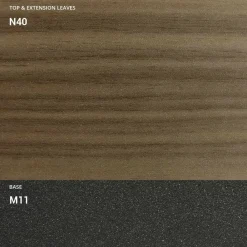 Viadurini Living Ausziehbarer Konsolentisch-Ausziehbare Konsole 150 cm aus Metall und Melamin Made in Italy - Bird