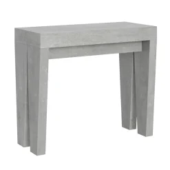 Viadurini Living Ausziehbarer Konsolentisch-Ausziehbare Konsole auf 300 cm aus Holz, hergestellt in Italien – Thron