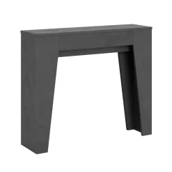 Viadurini Living Ausziehbarer Konsolentisch-Ausziehbare Konsole auf 181 cm in Melamin Essence Made in Italy – Castello