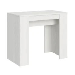 Viadurini Living Ausziehbarer Konsolentisch-Ausziehbare Konsole auf 308 cm mit zentraler Unterstützung, hergestellt in Italien – Oracle