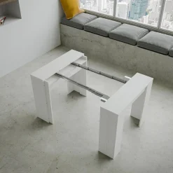 Viadurini Living Ausziehbarer Konsolentisch-Ausziehbare Konsole auf 308 cm mit zentraler Unterstützung, hergestellt in Italien – Oracle