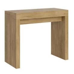 Viadurini Living Ausziehbarer Konsolentisch-Ausziehbare Konsole auf 300 cm mit 2-Bein-Unterstützung, hergestellt in Italien – Phantom