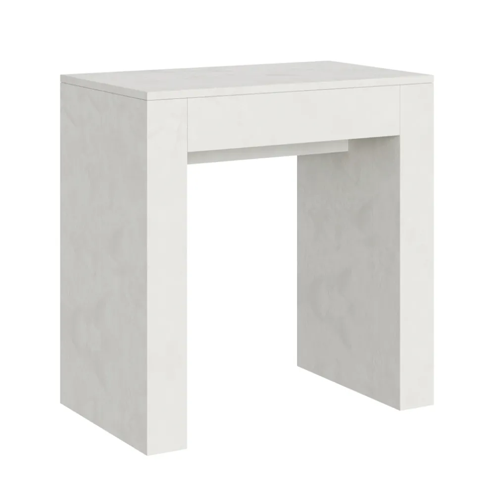 Viadurini Living Ausziehbarer Konsolentisch-Ausziehbare Konsole auf 299 cm mit internen Erweiterungen, hergestellt in Italien – Sanduhr