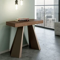 Viadurini Living Ausziehbarer Konsolentisch-Ausziehbare Konsole auf 300 cm mit Beinen in Bärenoptik, hergestellt in Italien – Destino