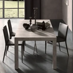 Viadurini Living Ausziehbarer Konsolentisch-Ausziehbare Konsole bis 290 cm aus Melaminholz Made in Italy - Paride