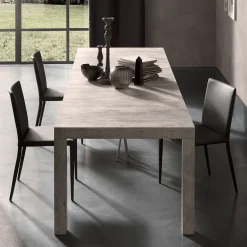 Viadurini Living Ausziehbarer Konsolentisch-Ausziehbare Konsole bis 290 cm aus Melaminholz Made in Italy - Paride