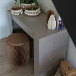 Viadurini Living Ausziehbarer Konsolentisch-Ausziehbare Konsole bis zu 294 cm aus Melamin Made in Italy - Pineta