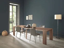 Viadurini Living Ausziehbarer Konsolentisch-Ausziehbare Tischkonsole Bis zu 295 cm in Holz Made in Italy Design - Temocle