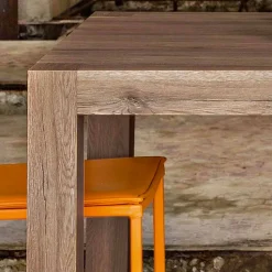 Viadurini Living Ausziehbare Esstische-Ausziehbarer bis 300cm Tisch aus Melamin Oky in modernem Design