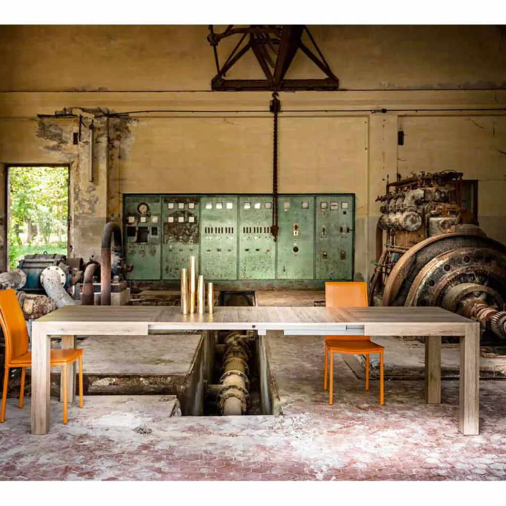 Viadurini Living Ausziehbare Esstische-Ausziehbarer bis 320cm Tisch in modernem Design Oky