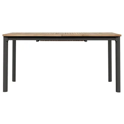 Viadurini in the Garden Gartentische Aus Aluminium|Ausziehbare Gartentische-Ausziehbarer Butterfly-Tisch bis 210 cm aus Aluminium und Teakholzplatte - Incanto