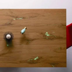 Viadurini Living Ausziehbare Esstische-Ausziehbarer Designtisch Bis zu 294 cm in Holz und Metall Made in Italy - Nuzzo