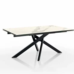Viadurini Living Ausziehbare Esstische-Ausziehbarer Designtisch aus Glaskeramik made in Italy, Dionigi