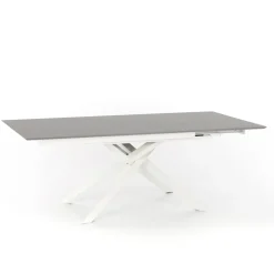 Viadurini Living Ausziehbare Esstische-Ausziehbarer Designtisch mit Metallbeinen, Lucera