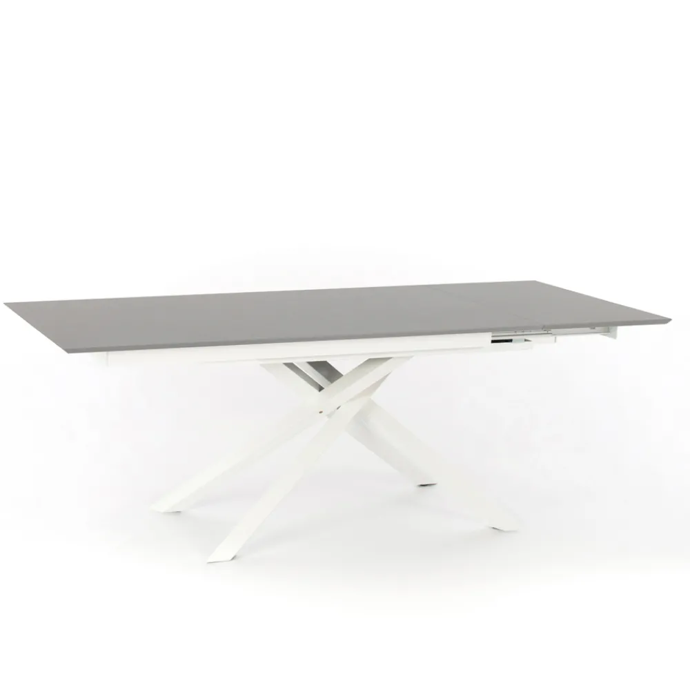 Viadurini Living Ausziehbare Esstische-Ausziehbarer Designtisch mit Metallbeinen, Lucera