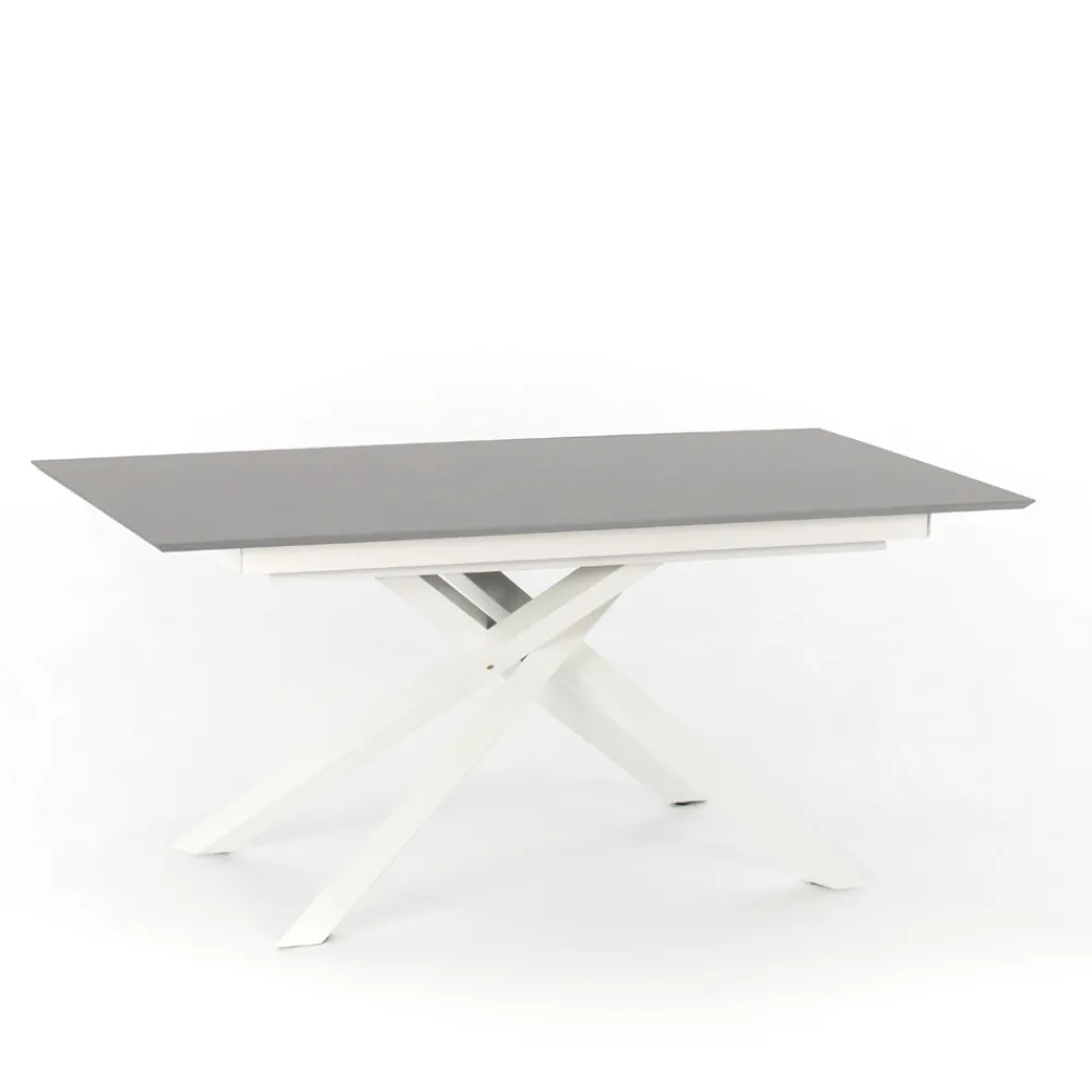 Viadurini Living Ausziehbare Esstische-Ausziehbarer Designtisch mit Metallbeinen, Lucera