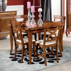 Viadurini Classic Ausziehbare Esstische-Ausziehbarer Esstisch 240 cm im klassischen Stil Made in Italy - Helisa