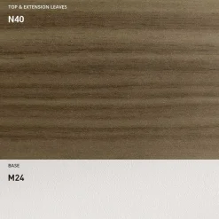 Viadurini Living Ausziehbare Esstische-Ausziehbarer Esstisch 190 cm Metall und Holz Made in Italy - Euklidisch