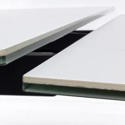 Viadurini Living Ausziehbare Esstische-Ausziehbarer Esstisch 240 cm Glas- und Keramikplatte - Barone