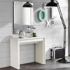 Viadurini Living Ausziehbarer Konsolentisch-Ausziehbarer Esstisch / Konsole, L 42,50 / 302,50x p 90 cm - Alvaro