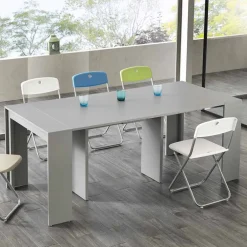 Viadurini Living Ausziehbarer Konsolentisch-Ausziehbarer Esstisch / Konsole, L 42,50 / 302,50x p 90 cm - Alvaro