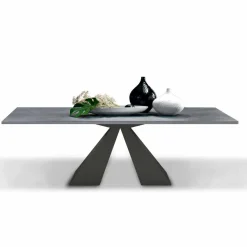 Viadurini Living Ausziehbare Esstische-Ausziehbarer Esstisch auf 300 cm aus HPL-Laminat, hergestellt in Italien – Dalmatiner