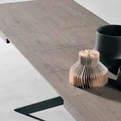 Viadurini Living Esstische Nach Mass|Ausziehbare Esstische-Ausziehbarer Esstisch aus Eichenholz L315 made in Italy, Oncino