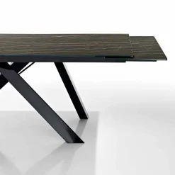 Viadurini Living Ausziehbare Esstische-Ausziehbarer Esstisch aus Glaskeramik made in Italy, Wilmer