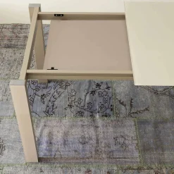 Viadurini Living Ausziehbare Esstische-Ausziehbarer Esstisch Bis zu 204 cm in Made in Italy Crystal - Palladio