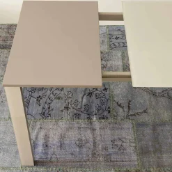 Viadurini Living Ausziehbare Esstische-Ausziehbarer Esstisch Bis zu 204 cm in Made in Italy Crystal - Palladio