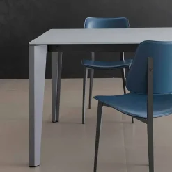 Viadurini Living Ausziehbare Esstische-Ausziehbarer Esstisch Bis zu 290 cm in Made in Italy Crystal - Polonio