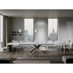 Viadurini Living Ausziehbare Esstische-Ausziehbarer Esstisch bis zu 440 cm, Made in Italy Design – Rally