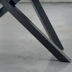 Viadurini Living Ausziehbare Esstische-Ausziehbarer Esstisch bis 300 cm aus furniertem Holz – Settimmio