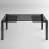 Viadurini Living Esstische Nach Mass|Ausziehbare Esstische-Ausziehbarer Esstisch Bis 280 cm mit Glasplatte Made in Italy - Melo