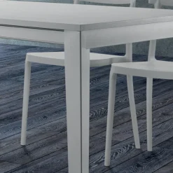 Viadurini Living Ausziehbare Esstische-Ausziehbarer Esstisch bis 310 cm aus Melamin, hergestellt in Italien – Siebzigerjahre