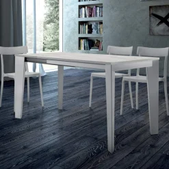 Viadurini Living Ausziehbare Esstische-Ausziehbarer Esstisch bis 310 cm aus Melamin, hergestellt in Italien – Siebzigerjahre