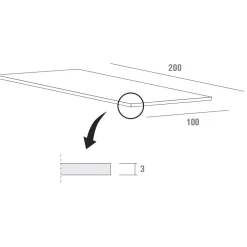 Viadurini Living Ausziehbare Esstische-Ausziehbarer Esstisch Bis zu 280 cm in Fenix Made in Italy - Eolo