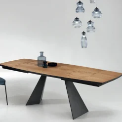 Viadurini Living Ausziehbare Esstische-Ausziehbarer Esstisch bis 300 cm aus Holz Made in Italy - Paolito