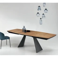 Viadurini Living Ausziehbare Esstische-Ausziehbarer Esstisch bis 300 cm aus Holz Made in Italy - Paolito