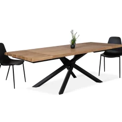 Viadurini Living Ausziehbare Esstische-Ausziehbarer Esstisch bis 240 cm aus Eichenholz Made in Italy - Persico