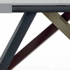 Viadurini Living Ausziehbare Esstische-Ausziehbarer Esstisch bis 450 cm aus Laminat, hergestellt in Italien – Salentino