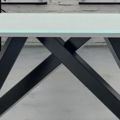 Viadurini Living Ausziehbare Esstische-Ausziehbarer Esstisch bis 278 cm aus Glas, hergestellt in Italien – Settimmio