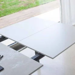 Viadurini Living Ausziehbare Esstische-Ausziehbarer Esstisch bis 180 cm aus Keramik Made in Italy - Pitagora