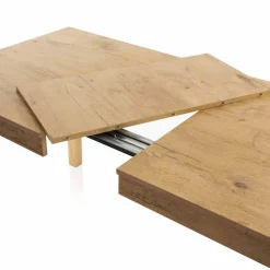 Viadurini Living Esstische-Ausziehbarer Esstisch Bis zu 170 cm aus Melamin Made in Italy - Derino